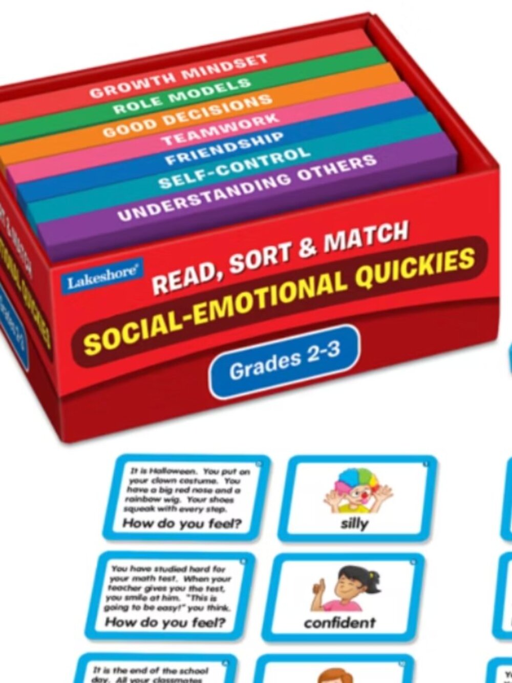 Read, Sort & Match Social-Emotional Quickies